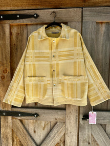 Yellow Stripe Coat