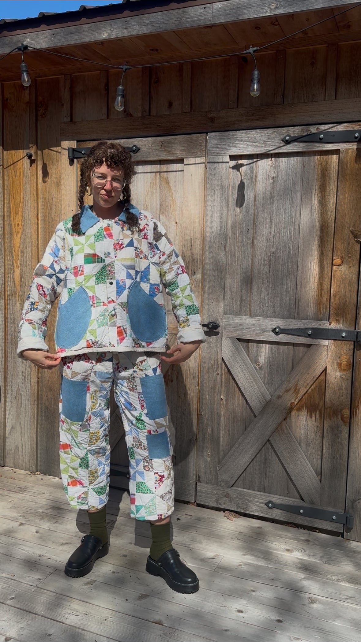 Pinwheel Quilt Coat