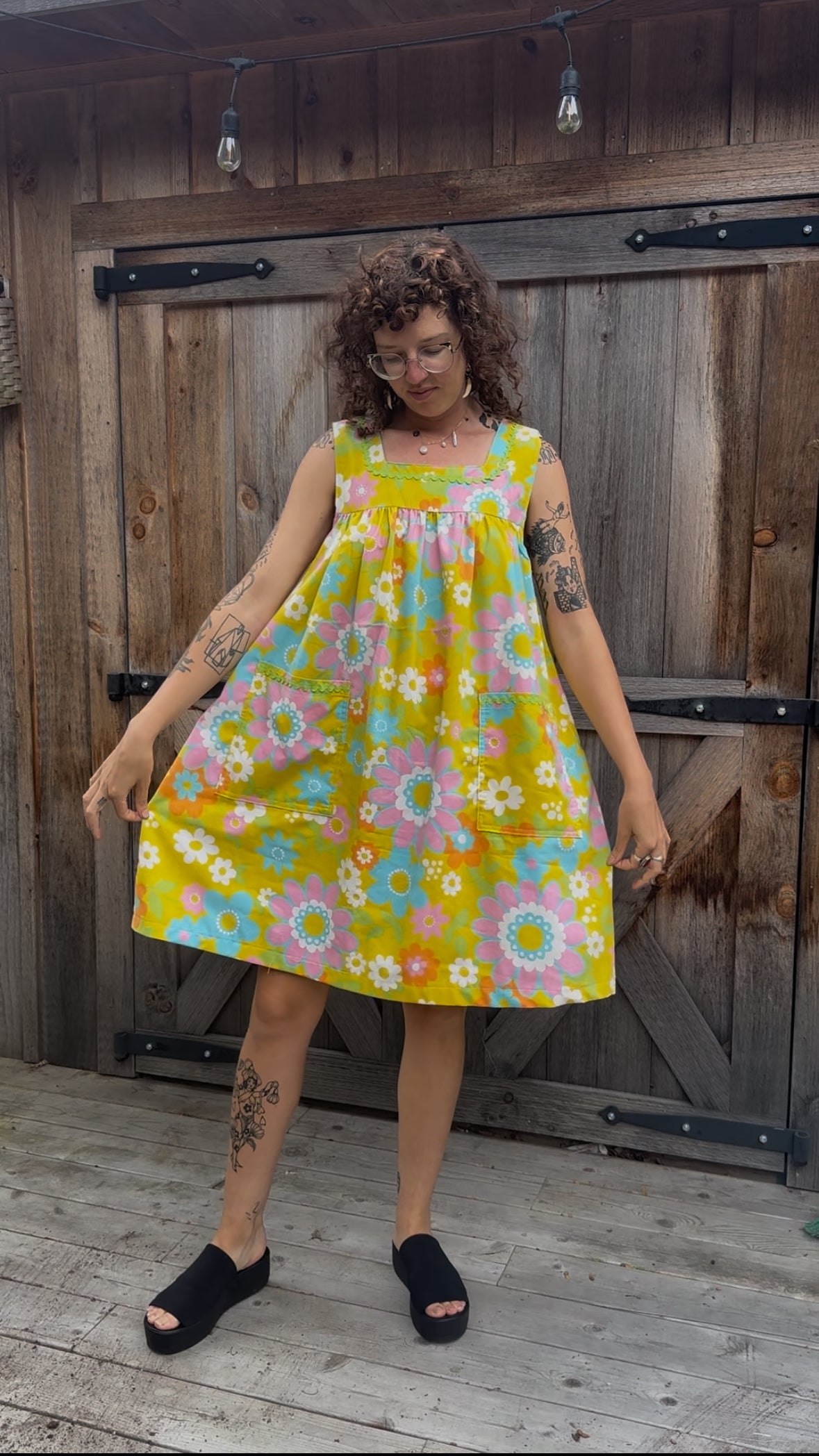 60s Bedsheet Dress