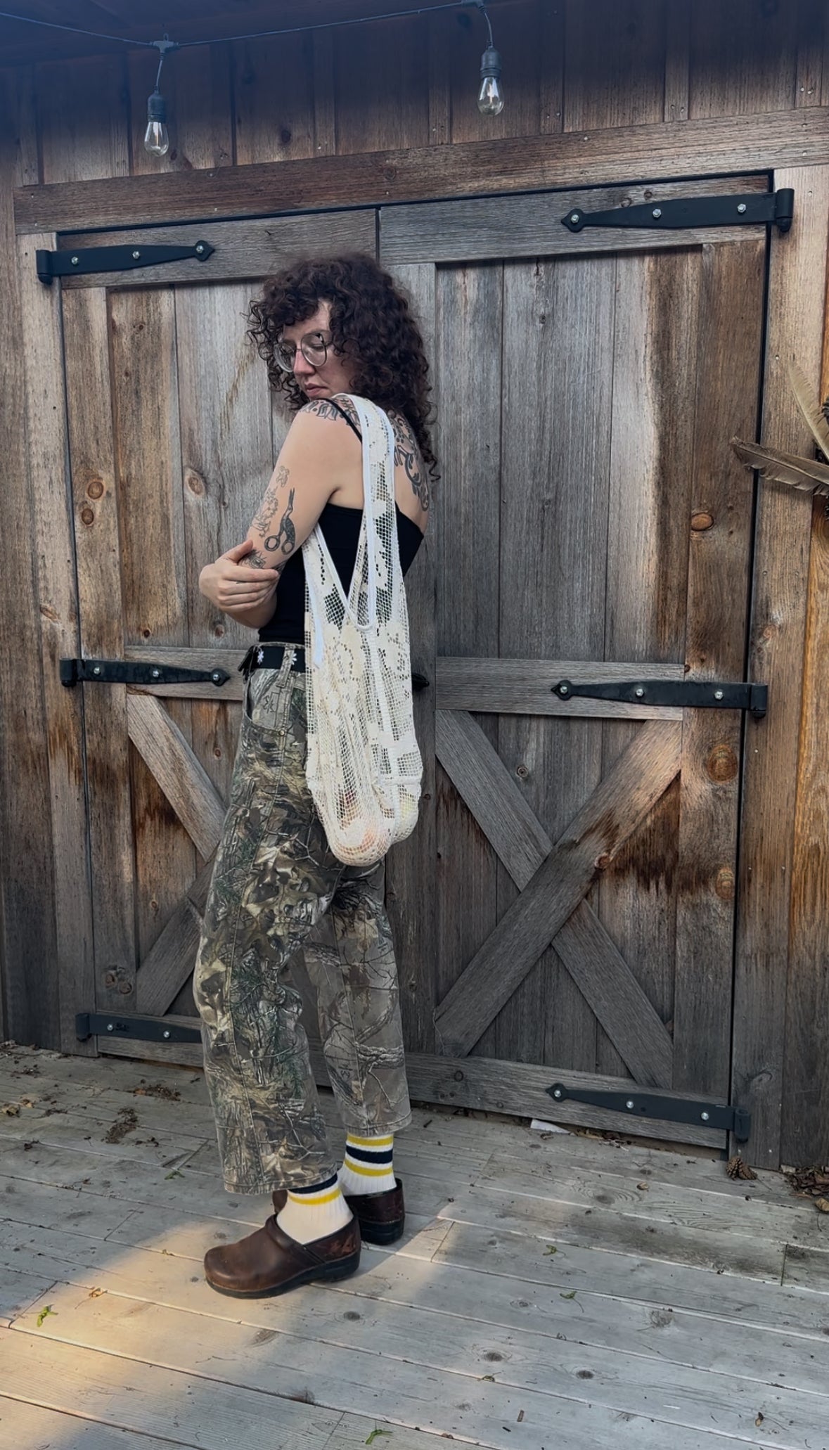 Filet Lace Tote