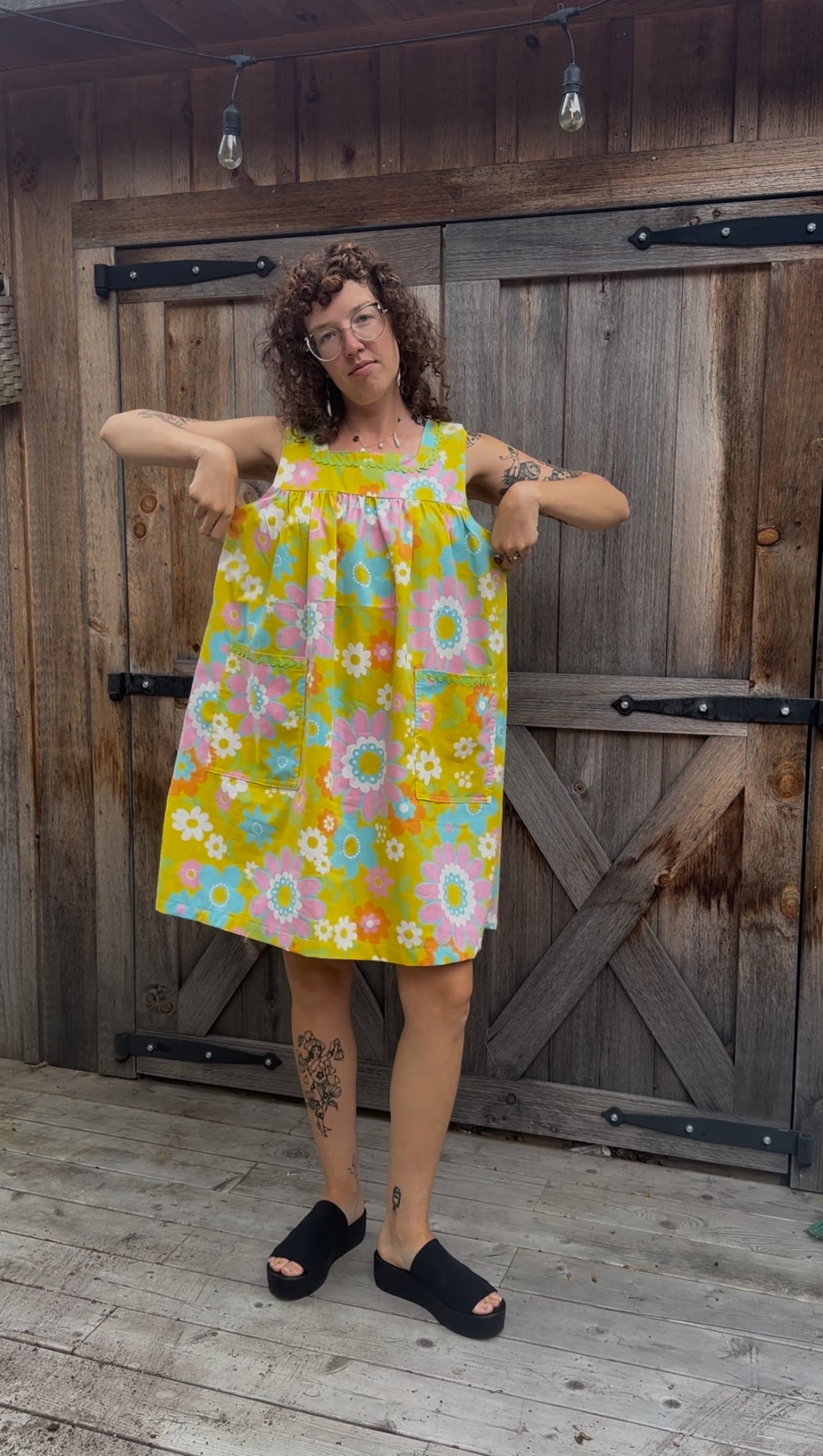 60s Bedsheet Dress