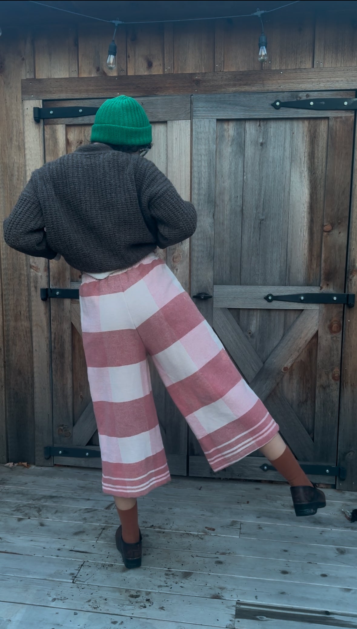 Wool Camp Blanket Pants