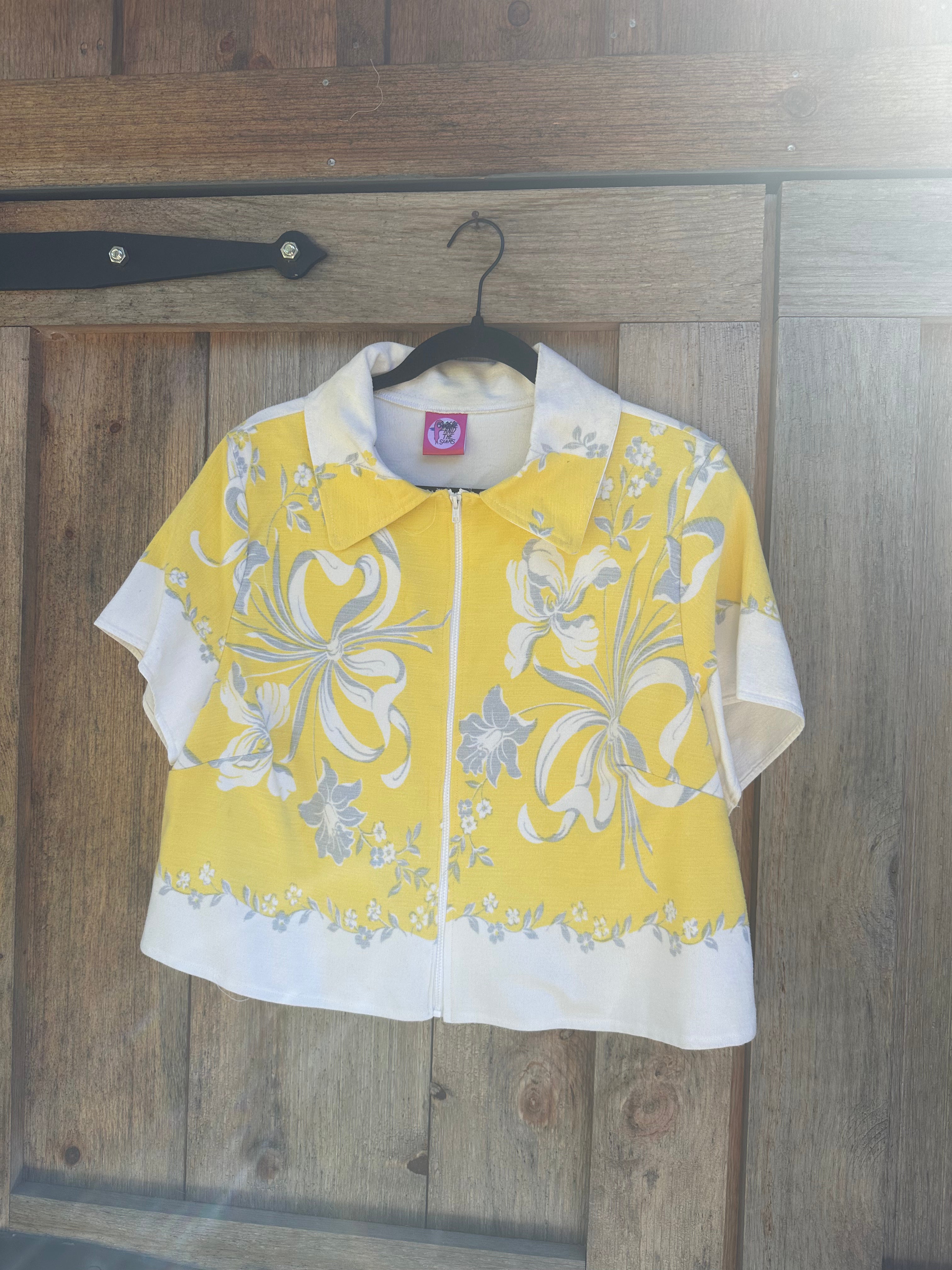 Yellow Tablecloth Shirt