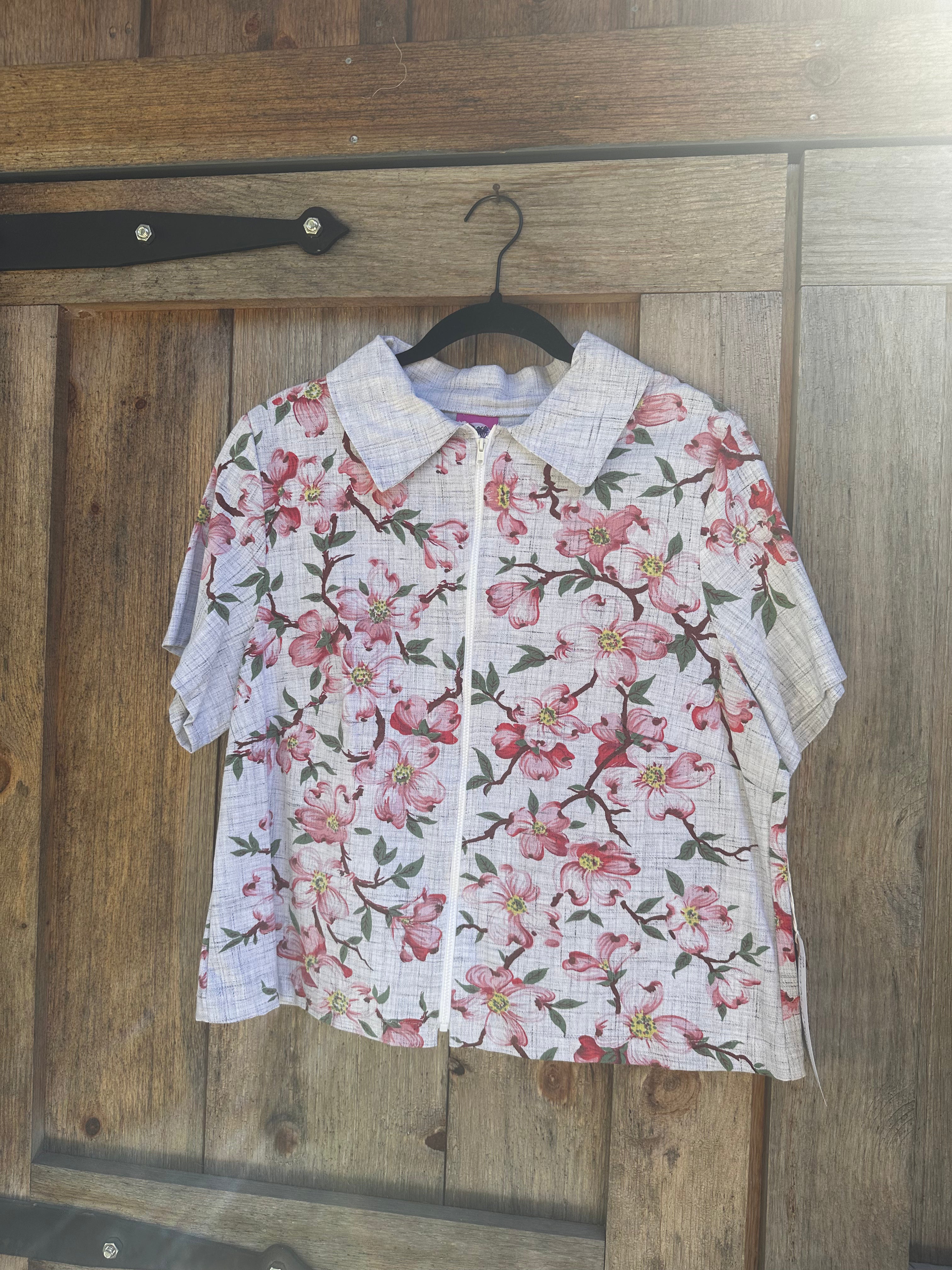 Floral Tablecloth Top