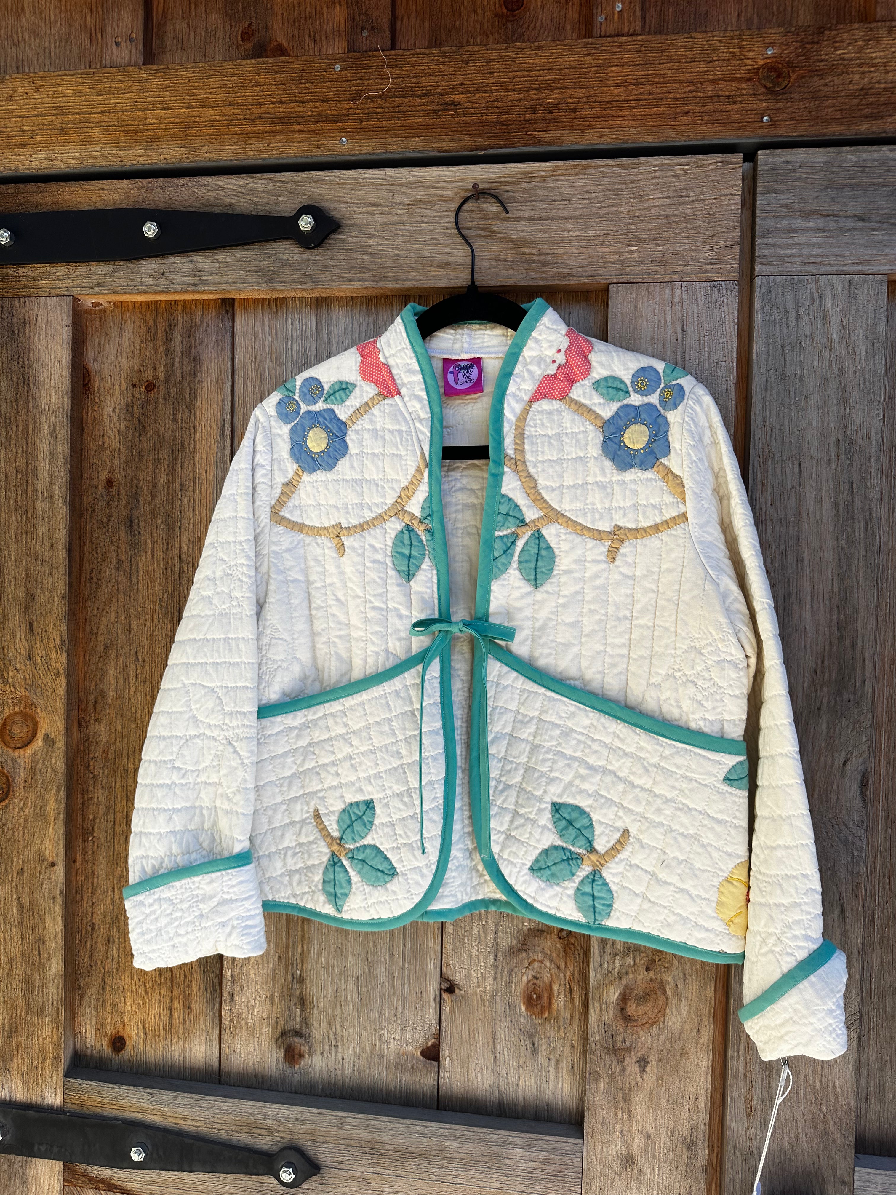 Appliqué Quilt Coat