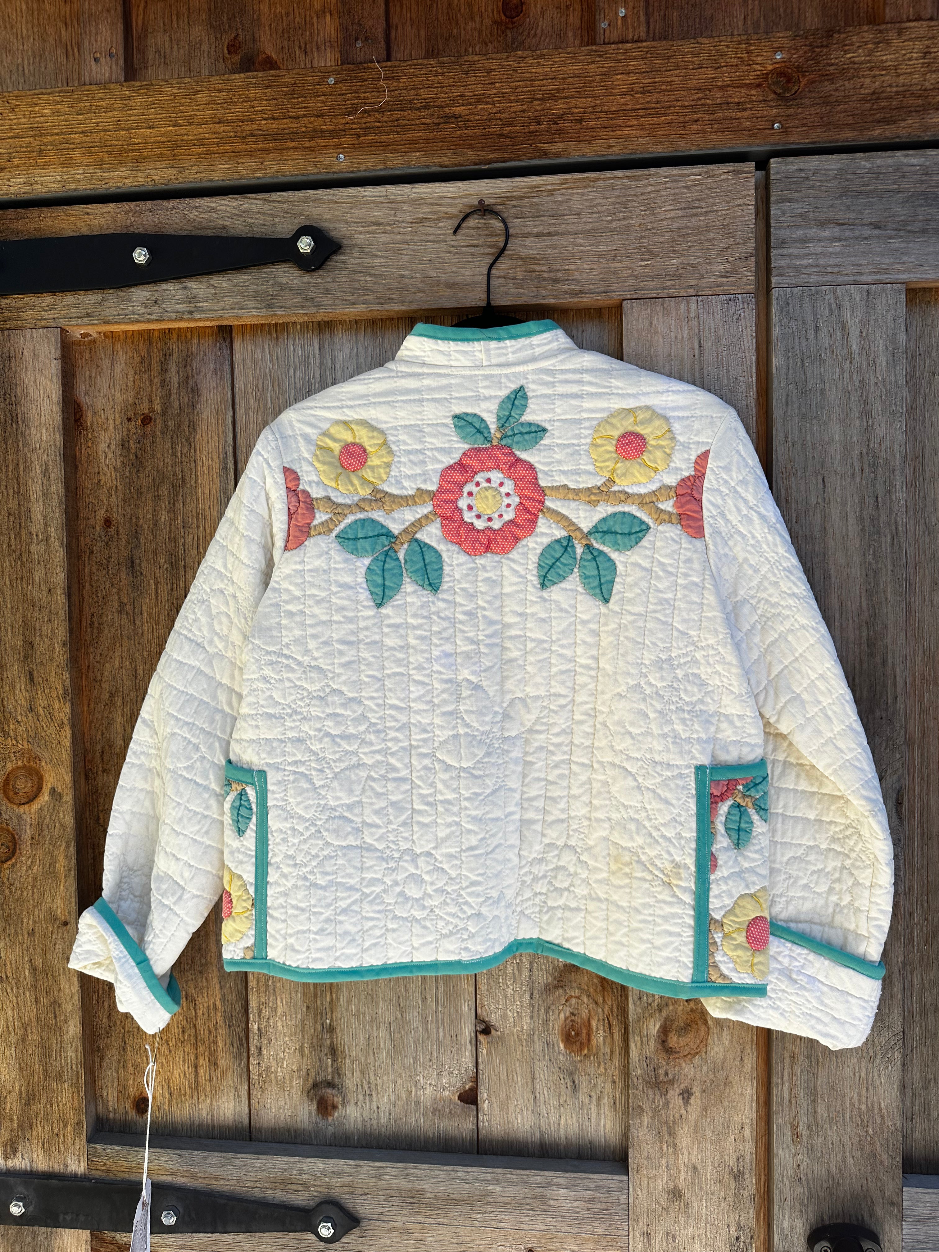 Appliqué Quilt Coat